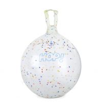 SKIPPYBAL GYMNIC HOP 45CM,HELDER MET KLEURSTIP