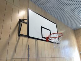 BASKETBALINSTAL. OPHIJSB. GASVEERSYS. 105X180/100