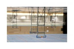 BASKETBALINSTAL. ELEKTR. PLAFONDSYSTEEM 105X180/7