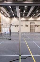 VOLLEYBALZUIL H ALU Ø 102 MM, 1 SP + 1 CL / 2 HA