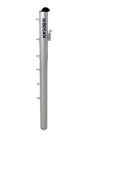 TENNISZUIL "ALUMINIUM" Ø 102MM, ZONDER SPANSYSTEEM