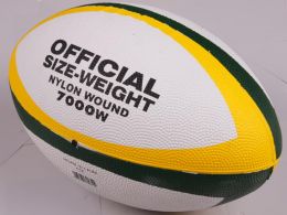 Rugbybal, rubber