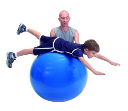 SPEELBAL "GYMNIC", Ø 95 CM, BLAUW