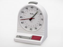 Minutenklok "Mesotron", Ø 11 cm.