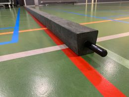 SET ZAALHOCKEYBALKEN, LENGTE 200 CM