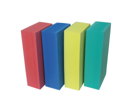 SET VAN 4 SPELBLOKKEN GROOT FOAM